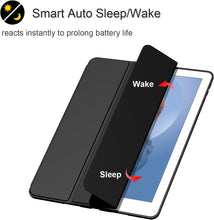 Load image into Gallery viewer, ProElite Cover for Apple iPad Air 3 10.5 inch Case Cover, Smart Flip Case Cover for Apple iPad Air 3/Pro 10.5" with Pencil Holder and Flexible Back, Black