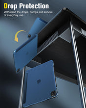 Load image into Gallery viewer, ProElite Case Cover for Apple iPad Pro 13 inch M4/M5 2024/2025 Cover, Smart Flip Case for Apple iPad Pro 13 inch M4/M5 2024/2025 Translucent Back, Dark Blue