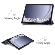Load image into Gallery viewer, ProElite Cover for Galaxy Tab A9 Plus 11 inch Case Cover, Smart Trifold Flip case Cover for Samsung Galaxy Tab A9+ 11 inch, Dark Blue