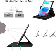 Load image into Gallery viewer, ProElite Cover for Lenovo idea Tab 11 inch 2025, 360 Rotatable Smart Flip Case Cover for Lenovo idea Tab 11 inch 2025 Tablet with Stylus Pen, Black