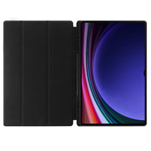Load image into Gallery viewer, ProElite Cover for Samsung Galaxy Tab S9 FE+/S9 Plus/S10+ 12.4" Case, PU Smart Flip case Cover for Samsung Galaxy Tab S9 FE Plus/S9 Plus/S10 Plus 12.4 inch, Black