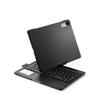 Load image into Gallery viewer, {Refurbished}ProElite Rotatable Wireless Bluetooth TouchPad Keyboard flip case Cover for Apple iPad 10th Generation, Built-in 7-Colors Backlit, Black
