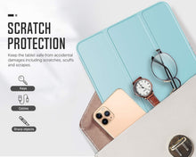 Load image into Gallery viewer, ProElite Case Cover for Realme Pad 2 11.5 inch Cover, Smart Flip Case Cover for Realme Pad 2 11.5 inch Translucent Back with Stylus Pen, Light Blue