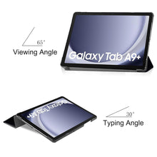 Load image into Gallery viewer, ProElite Cover for Galaxy Tab A9 Plus 11 inch Case Cover, Smart Trifold Flip case Cover for Samsung Galaxy Tab A9+ 11 inch, Hippy