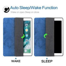 Load image into Gallery viewer, ProElite Smart PU Flip Case Cover for Apple iPad Air 11 M4/M3/M2 2026/2025/2024, iPad Air 10.9 inch 5th/4th Generation with Pencil Holder and Stylus Pen, Dark Blue