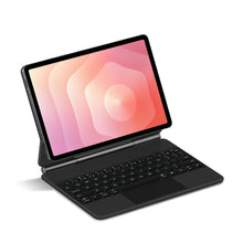 Load image into Gallery viewer, ProElite Magnetic Bluetooth TouchPad Keyboard case for Samsung Galaxy Tab S11 11 inch Tablet, Floating Cantilever Design, Keyboard with Built-in Colourful Backlit, Black