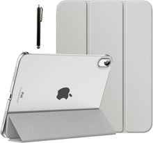 Load image into Gallery viewer, ProElite Cover for Apple iPad (A16) 11th/10th Generation (2025/2022) Cover Case, Transparent Smart case for iPad 11th/10th Gen 2025/2022 (Supports Auto Sleep Wake) with Stylus Pen, Grey