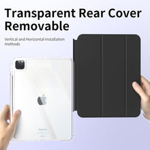 Load image into Gallery viewer, ProElite Cover for Apple iPad Pro 11 inch 2024/2025 M4/M5 5th/6th Gen Case, Sliding Detachable Smart Flip Case Cover for Apple iPad Pro 11 inch 2024/2025 M4/M5 5th/6th Gen with Pencil Holder, Grey