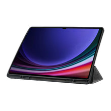 Load image into Gallery viewer, ProElite Cover for Samsung Galaxy Tab S9 FE+/S9 Plus/S10+ 12.4" Case, PU Smart Flip case Cover for Samsung Galaxy Tab S9 FE Plus/S9 Plus/S10 Plus 12.4 inch, Black