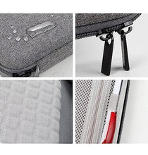 Load image into Gallery viewer, ProElite Shockproof Electronic Accessories Organizer, Travel Gadget Bag for Cables, USB Flash Drive, Hark Disk, Power bank case, Mouse, Power adapter, etc, Black