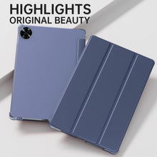 Load image into Gallery viewer, ProElite Case Cover for Realme Pad 2 11.5 inch Cover, Smart Flip Case Cover for Realme Pad 2 11.5 inch Translucent Back with Stylus Pen, Dark Blue