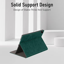 Load image into Gallery viewer, ProElite Cover for Samsung Galaxy Tab A11 8.7 inch/A9 8.7", Deer Flip case Cover for Samsung Galaxy Tab A9/A11 8.7 inch, Dark Green