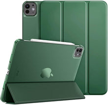 Load image into Gallery viewer, ProElite Case Cover for Apple iPad Pro 11 inch M4/M5 2024/2025 5th/6th Gen Cover, Smart Flip Case for Apple iPad Pro 11 inch M4/M5 2024/2025, Translucent Back, Dark Green