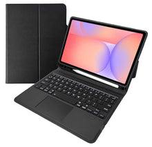 Load image into Gallery viewer, ProElite Wireless Bluetooth TouchPad Keyboard flip case Cover for Samsung Galaxy Tab S10 lite 10.9 inch/ S10 FE/S9 FE 10.9 inch, Black
