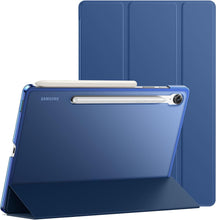 Load image into Gallery viewer, ProElite Cover for Samsung Galaxy Tab S10 Lite 10.9"/ Tab S9 FE 10.9 inch/Tab S10 FE/Tab S9 11 inch Case Cover, Smart Flip Case Cover Translucent Back with S Pen Holder, Dark Blue