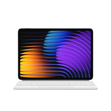 Load image into Gallery viewer, ProElite Magnetic Bluetooth TouchPad Keyboard case for Xiaomi Mi Pad 8/8 Pro/Mi Pad 7/7 Pro 11.2 inch Tablet, Floating Cantilever Design with Built-in Colourful Backlit TouchPad Keyboard, White