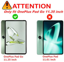 Load image into Gallery viewer, ProElite Cover for OnePlus Pad Go 11.35 inch Case Cover, Transparent Flip Case Cover for OnePlus Pad Go 11.35 inch 2023 with Stylus, Support Auto Sleep Wake, Grey