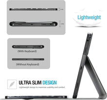 Load image into Gallery viewer, ProElite Keyboard case for Xiaomi Mi Pad 8/8 Pro 11.2 inch, Magnetic Detachable Wireless Bluetooth Keyboard Mi Pad 8/8 Pro 11.2 inch with Pen Holder, Dark Blue
