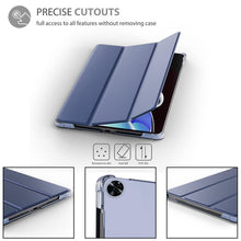 Load image into Gallery viewer, ProElite Case Cover for Realme Pad 2 11.5 inch Cover, Smart Flip Case Cover for Realme Pad 2 11.5 inch Translucent Back with Stylus Pen, Dark Blue
