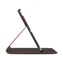 Load image into Gallery viewer, ProElite Case Cover for Samsung Galaxy Tab S10 FE Plus 13.1 inch Case, Deer Flip case Cover for Samsung Galaxy Tab S10 FE Plus 13.1 inch with Pen Holder, Wine Red