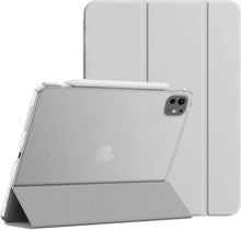 Load image into Gallery viewer, ProElite Case Cover for Apple iPad Pro 11 inch M4/M5 2024/2025 5th/6th Gen Cover, Smart Flip Case for Apple iPad Pro 11 inch M4/M5 2024/2025, Translucent Back, Grey