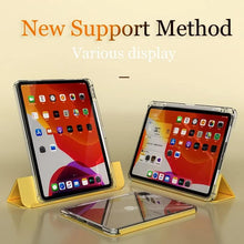 Load image into Gallery viewer, ProElite Sliding Detachable Smart Flip Case Cover for Apple iPad 10.2 inch 9th/8th/7th Gen with Pencil Holder, Lavender