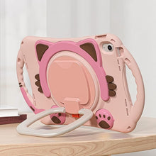 Load image into Gallery viewer, ProElite Tough Kids case Cover for Apple iPad (A16) 11th/10th Gen (2025/2022) with Rotating Kickstand and Shoulder Strap, Pink