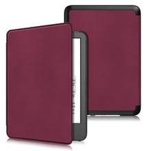 Load image into Gallery viewer, ProElite Slim Smart Flip case Cover for Amazon Kindle 6" 300 ppi 11th Generation 2022, Wine Red