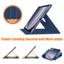 Load image into Gallery viewer, ProElite Cover for Samsung Galaxy Tab A9 Plus 11 inch case Cover, Smart Rotatable Flip Case for Samsung Galaxy Tab A9 Plus 11 inch with Pen Holder, Dark Blue