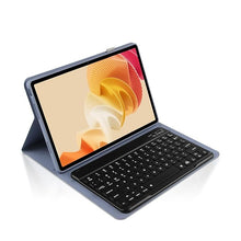 Load image into Gallery viewer, ProElite Keyboard case for Realme Pad 2 Lite 10.95 inch Magnetic Detachable Wireless Bluetooth Keyboard Case Realme Pad 2 Lite 10.95 Built-in 7-Colors Backlit, Lavender
