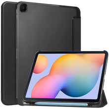 Load image into Gallery viewer, ProElite Cover for Samsung Galaxy Tab S6 Lite 10.4 inch Case, Smart Flip Case Cover for Samsung Galaxy Tab S6 Lite 10.4 inch, Translucent Back with S Pen Holder, Black
