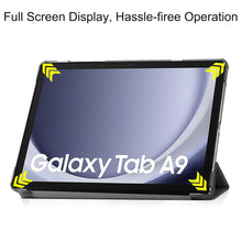 Load image into Gallery viewer, ProElite Cover for Galaxy Tab A11 8.7 inch/A9 8.7 inch Case Cover, Smart Trifold Flip case Cover for Samsung Galaxy Tab A9/A11 8.7 inch, Black