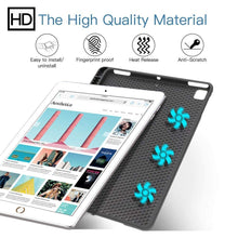 Load image into Gallery viewer, ProElite Smart PU Flip Case Cover for Apple iPad Air 11 M4/M3/M2 2026/2025/2024, iPad Air 10.9 inch 5th/4th Generation with Pencil Holder and Stylus Pen, Dark Blue