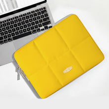 Load image into Gallery viewer, ProElite Tablet Sleeve Case Upto 13 to 14 inch for Galaxy Tab S10 Fe+/S9 FE+/S7+/S8 Plus/S9 Plus/S7 FE 12.4", iPad Pro 12.9", MacBook Air/Pro Retina, Microsoft Surface Pro 4/5/6/7/8/9, Yellow