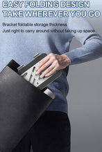 Load image into Gallery viewer, ProElite Aluminium Swivel Tablet Stand for Upto 13 inch with 360 Rotating Base, Foldable Adjustable Holder Compatible with iPad Pro 11,12.9, Air 13, Pro 13, Lenovo Tab, Galaxy Tab Ultra etc