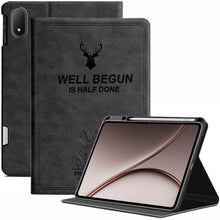 Load image into Gallery viewer, ProElite Case Cover for OnePlus Pad 4 13.2 inch 2026 Case, Deer Flip case Cover for OnePlus Pad 4 13.2 inch 2026 Case with Pen Holder, Black