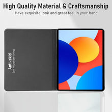 Load image into Gallery viewer, ProElite Case Cover for Samsung Galaxy Tab A11 Plus 11 inch 2025 Case, Deer Flip case Cover for Samsung Galaxy Tab A11 Plus 11 inch 2025 Case with Pen Holder, Black