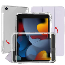 Load image into Gallery viewer, ProElite Sliding Detachable Smart Flip Case Cover for Apple iPad 10.2 inch 9th/8th/7th Gen with Pencil Holder, Lavender