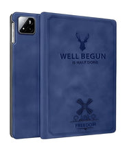Load image into Gallery viewer, ProElite Cover for Xiaomi Mi Pad 7/7 Pro 11.2 inch Cover Case, Deer Multi Angle Flip Case for Xiaomi Mi Pad 7/7 Pro 11.2 inch, Support Auto Sleep Wake, Dark Blue