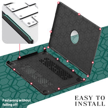 Load image into Gallery viewer, ProElite Case for MacBook Neo 13 inch 2026, Slim Leather case for MacBook Neo 13 inch 2026 with Foldable Stand, Black