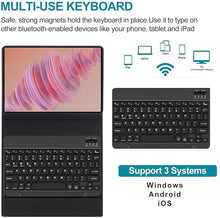 Load image into Gallery viewer, ProElite Keyboard case for Xiaomi Redmi Pad 2 11 inch, Magnetic Detachable Wireless Bluetooth Keyboard Xiaomi Redmi Pad 2 11 inch with Pen Holder, Dark Blue
