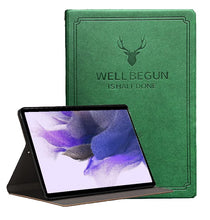 Load image into Gallery viewer, ProElite Deer Flip case Cover for Realme Pad 10.4 inch, Green