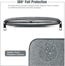 Load image into Gallery viewer, ProElite Tablet sleeve Case upto 11.5 inch for iPad 10.2/iPad 10.9/Pro 11/ iPad 9.7/ Samsung/Lenovo/Galaxy Tab A9 Plus/S7/S8/S9/Realme Pad 2/Honor Pad X9//Oppo Pad Air/Xiaomi Mi pad 6/Moto Tab G62/Redmi Pad, Oneplus Pad Tablets (with pocket), Coffee