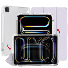 Load image into Gallery viewer, ProElite Cover for Apple iPad Pro 11 inch 2024/2025 M4/M5 5th/6th Gen Case, Sliding Detachable Smart Flip Case Cover for Apple iPad Pro 11 inch 2024/2025 M4/M5 5th/6th Gen with pencil holder, Lavender