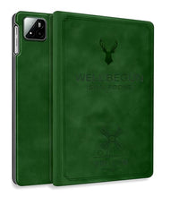 Load image into Gallery viewer, ProElite Cover for Xiaomi Mi Pad 7/7 Pro 11.2 inch Cover Case, Deer Multi Angle Flip Case for Xiaomi Mi Pad 7/7 Pro 11.2 inch, Support Auto Sleep Wake, Dark Green
