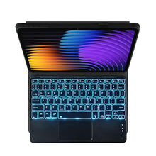 Load image into Gallery viewer, ProElite TouchPad Keyboard case for Xiaomi Mi Pad 7/7 Pro 11.2 inch, Magnetic Detachable Wireless Bluetooth TouchPad Keyboard Mi Pad 7/7 Pro 11.2 inch with Built-in 7-Colors Backlit, Dark Green