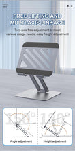 Load image into Gallery viewer, ProElite Tablet Stand, Adjustable Tablet Holder for Desk,Foldable Aluminium for iPad Stand Dock Holder iPad Air 5/4/Mini/10.2/Pro 12.9/Pro 11, Galaxy Tab Ultra, Lenovo Tab,Surface (4-13 inch)-Silver