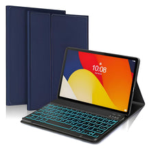 Load image into Gallery viewer, ProElite Keyboard Case Cover for Moto Pad 60 Pro 12.7 inch 2025 Magnetic Detachable Wireless Bluetooth Keyboard for Moto Pad 60 Pro 12.7 inch 2025 with Built-in 7-Colors Backlit, Dark Blue