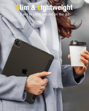 Load image into Gallery viewer, ProElite Case Cover for Apple iPad Pro 11 inch M4/M5 2024/2025 5th/6th Gen Cover, Smart Flip Case for Apple iPad Pro 11 inch M4/M5 2024/2025, Translucent Back, Grey