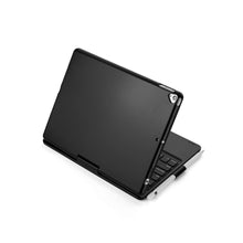 Load image into Gallery viewer, {Refurbished} ProElite Rotatable Wireless Bluetooth TouchPad Keyboard flip case Cover for Apple iPad 10.2 inch 9th/8th/7th Generation, Built-in 7-Colors Backlit, Black